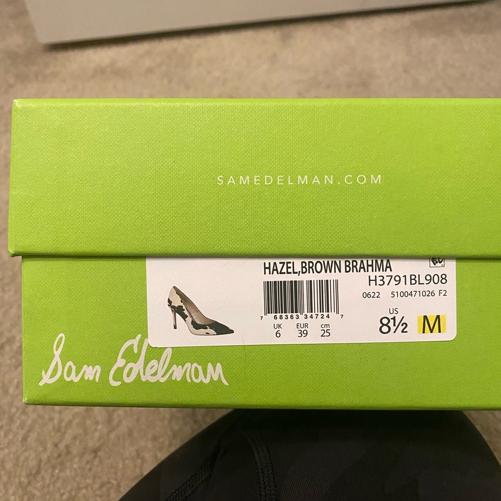 Sam Edelman Multicolor Animal Print Heels - Picture 6 of 6